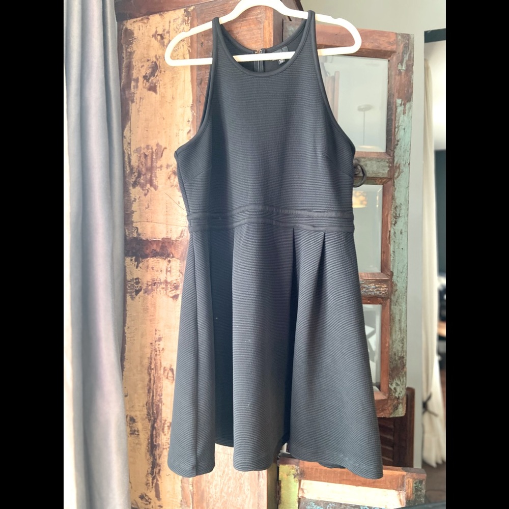 Mossimo Black Halter Dress
